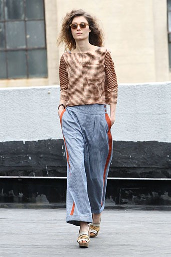 Rachel Comey, Spring/Summer 2010. New York Fashion Week 2010. [Photo by Jason Kempin/Getty Images]