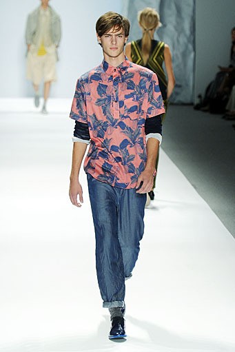 Richard Chai Love, Spring/Summer 2012.. New York Fashion Week Spring/Summer 2012. [Photo by Frazer Harrison/Getty Images for Mercedes-Benz Fashion Week]