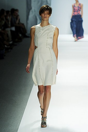 Richard Chai Love, New York Fashion Week Spring/Summer 2012. (Photo by Frazer Harrison/Getty Images for Mercedes-Benz Fashion Week)