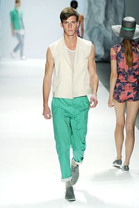 Richard Chai Love, Spring/Summer 2012.. New York Fashion Week Spring/Summer 2012. [Photo by Frazer Harrison/Getty Images for Mercedes-Benz Fashion Week]