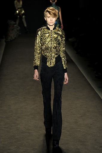 Jen Kao, Fall/Winter 2011. New York Fashion Week 2011. [Photo by Frazer Harrison/Getty Images for Mercedes-Benz]