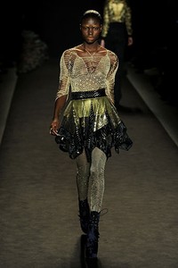 Jen Kao, Fall/Winter 2011. New York Fashion Week 2011. [Photo by Frazer Harrison/Getty Images for Mercedes-Benz]