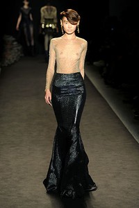 Jen Kao, Fall/Winter 2011. New York Fashion Week 2011. [Photo by Frazer Harrison/Getty Images for Mercedes-Benz]