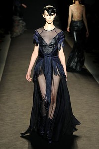 Jen Kao, Fall/Winter 2011. New York Fashion Week 2011. [Photo by Frazer Harrison/Getty Images for Mercedes-Benz]