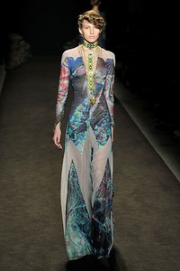 Jen Kao, Fall/Winter 2011. New York Fashion Week 2011. [Photo by Frazer Harrison/Getty Images for Mercedes-Benz]