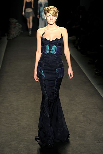 Jen Kao, Fall/Winter 2011. New York Fashion Week 2011. [Photo by Frazer Harrison/Getty Images for Mercedes-Benz]