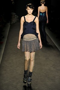 Jen Kao, Fall/Winter 2011. New York Fashion Week 2011. [Photo by Frazer Harrison/Getty Images for Mercedes-Benz]