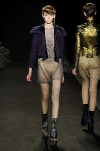 Jen Kao, Fall/Winter 2011. New York Fashion Week 2011. [Photo by Frazer Harrison/Getty Images for Mercedes-Benz]