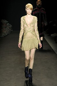 Jen Kao, Fall/Winter 2011. New York Fashion Week 2011. [Photo by Frazer Harrison/Getty Images for Mercedes-Benz]