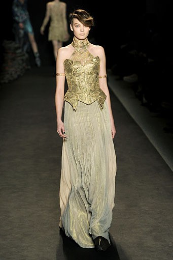 Jen Kao, Fall/Winter 2011. New York Fashion Week 2011. [Photo by Frazer Harrison/Getty Images for Mercedes-Benz]