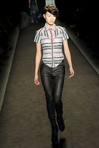 Jen Kao, Fall/Winter 2011. New York Fashion Week 2011. [Photo by Frazer Harrison/Getty Images for Mercedes-Benz]