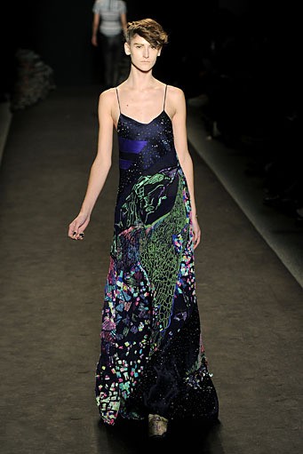 Jen Kao, Fall/Winter 2011. New York Fashion Week 2011. [Photo by Frazer Harrison/Getty Images for Mercedes-Benz]
