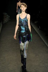 Jen Kao, Fall/Winter 2011. New York Fashion Week 2011. [Photo by Frazer Harrison/Getty Images for Mercedes-Benz]