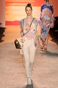 Jen Kao, Spring/Summer 2012. New York Fashion Week Spring/Summer 2012. [Photo by Mike Coppola/Getty Images for Mercedes-Benz Fashion Week]