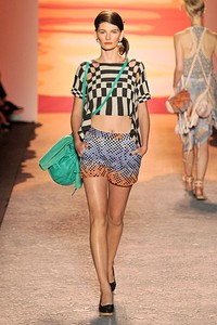 Jen Kao, Spring/Summer 2012. New York Fashion Week Spring/Summer 2012. [Photo by Mike Coppola/Getty Images for Mercedes-Benz Fashion Week]