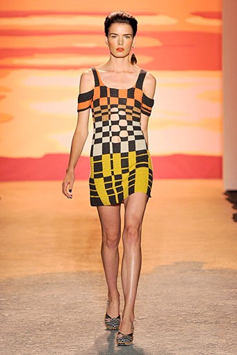 Jen Kao, Spring/Summer 2012. New York Fashion Week Spring/Summer 2012. [Photo by Mike Coppola/Getty Images for Mercedes-Benz Fashion Week]