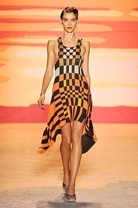 Jen Kao, Spring/Summer 2012. New York Fashion Week Spring/Summer 2012. [Photo by Mike Coppola/Getty Images for Mercedes-Benz Fashion Week]