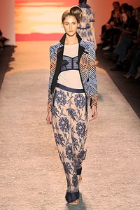 Jen Kao, Spring/Summer 2012. New York Fashion Week Spring/Summer 2012. [Photo by Mike Coppola/Getty Images for Mercedes-Benz Fashion Week]