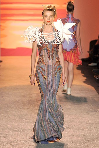 Jen Kao, Spring/Summer 2012. New York Fashion Week Spring/Summer 2012. [Photo by Mike Coppola/Getty Images for Mercedes-Benz Fashion Week]