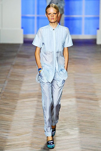 Tommy Hilfiger, Spring/Summer 2012. New York Fashion Week Spring/Summer 2012. [Photo by Peter Michael Dills/Getty Images for Mercedes-Benz Fashion Week]