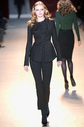 Zac Posen, Fall/Winter 2011. New York Fashion Week 2011. [dok. Zac Posen]