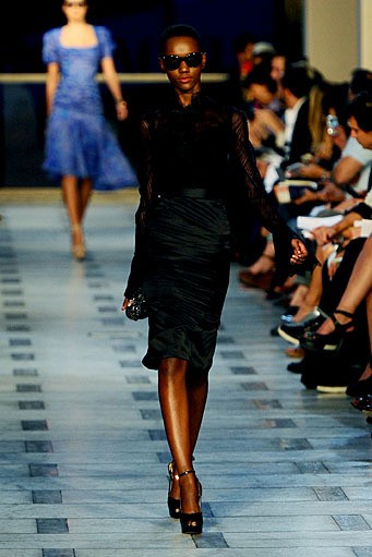 Zac Posen, Spring/Summer 2012. New York Fashion Week Spring/Summer 2012. [Photo by Larry Busacca/Getty Images]