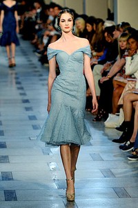 Zac Posen, Spring/Summer 2012. New York Fashion Week Spring/Summer 2012. [Photo by Larry Busacca/Getty Images]