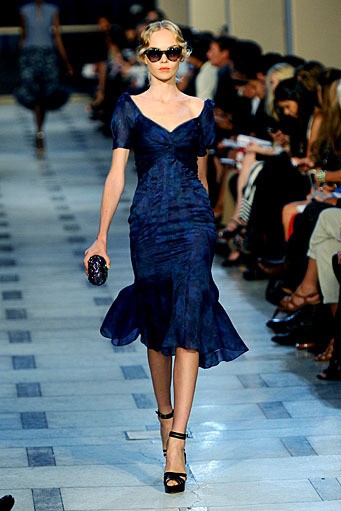 Zac Posen, Spring/Summer 2012. New York Fashion Week Spring/Summer 2012. [Photo by Larry Busacca/Getty Images]
