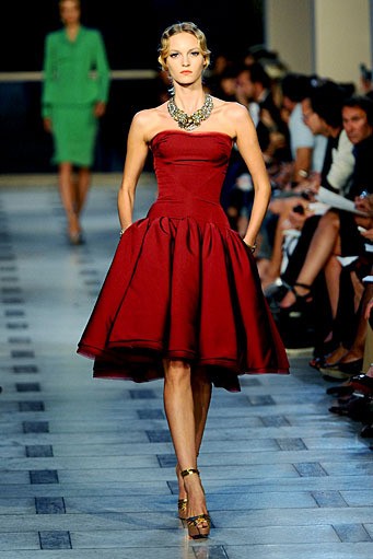 Zac Posen, Spring/Summer 2012. New York Fashion Week Spring/Summer 2012. [Photo by Larry Busacca/Getty Images]