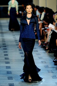 Zac Posen, Spring/Summer 2012. New York Fashion Week Spring/Summer 2012. [Photo by Larry Busacca/Getty Images]