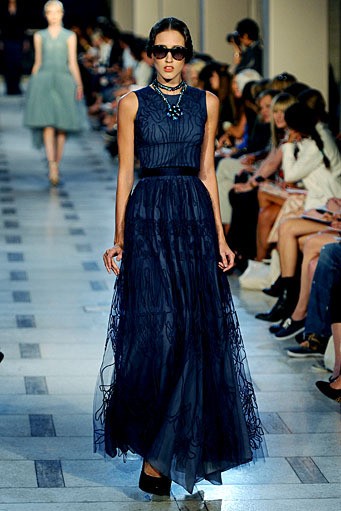Zac Posen, Spring/Summer 2012. New York Fashion Week Spring/Summer 2012. [Photo by Larry Busacca/Getty Images]
