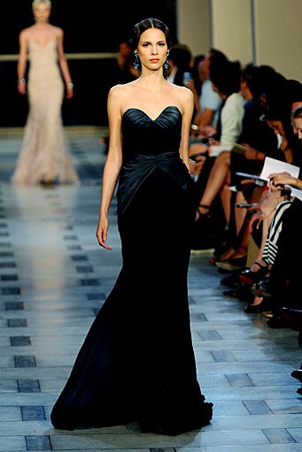 Zac Posen, Spring/Summer 2012. New York Fashion Week Spring/Summer 2012. [Photo by Larry Busacca/Getty Images]