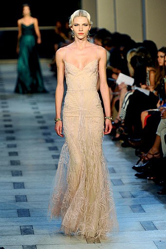 Zac Posen, Spring/Summer 2012. New York Fashion Week Spring/Summer 2012. [Photo by Larry Busacca/Getty Images]