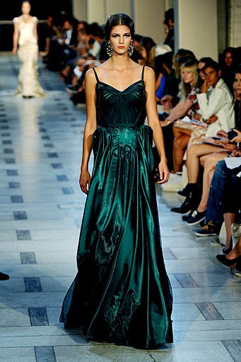Zac Posen, Spring/Summer 2012. New York Fashion Week Spring/Summer 2012. [Photo by Larry Busacca/Getty Images]