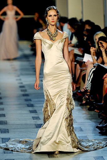 Zac Posen, Spring/Summer 2012. New York Fashion Week Spring/Summer 2012. [Photo by Larry Busacca/Getty Images]