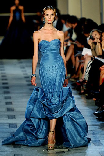 Zac Posen, Spring/Summer 2012. New York Fashion Week Spring/Summer 2012. [Photo by Larry Busacca/Getty Images]