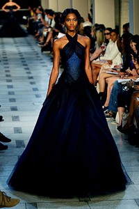 Zac Posen, Spring/Summer 2012. New York Fashion Week Spring/Summer 2012. [Photo by Larry Busacca/Getty Images]