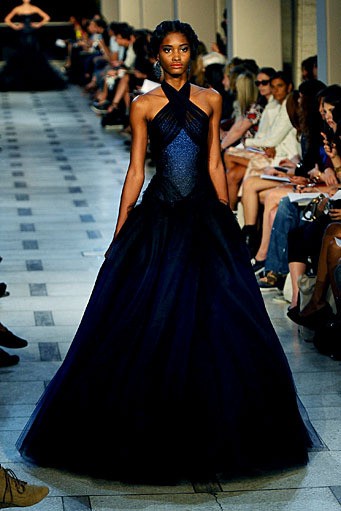 Zac Posen, Spring/Summer 2012. New York Fashion Week Spring/Summer 2012. [Photo by Larry Busacca/Getty Images]