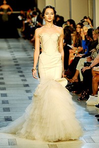 Zac Posen, Spring/Summer 2012. New York Fashion Week Spring/Summer 2012. [Photo by Larry Busacca/Getty Images]