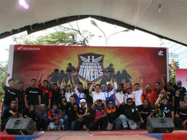 21 Klub Motor Honda di Sumut Berkumpul