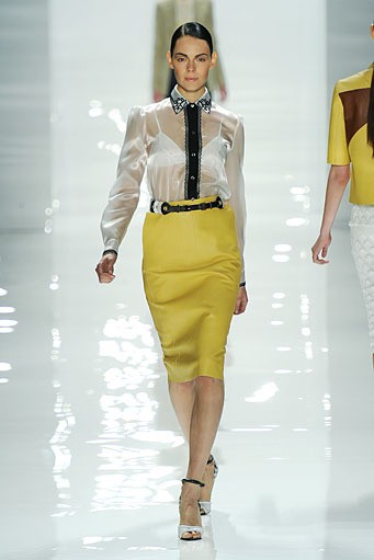 Derek Lam, Spring/Summer 2012. New York Fashion Week Spring/Summer 2012. [Photo by Frazer Harrison/Getty Images for Mercedes-Benz Fashion Week]