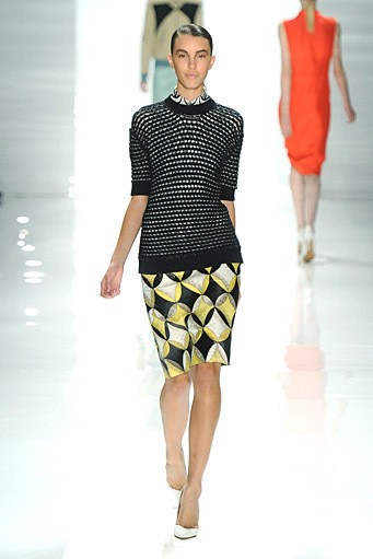 Derek Lam, Spring/Summer 2012. New York Fashion Week Spring/Summer 2012. [Photo by Frazer Harrison/Getty Images for Mercedes-Benz Fashion Week]