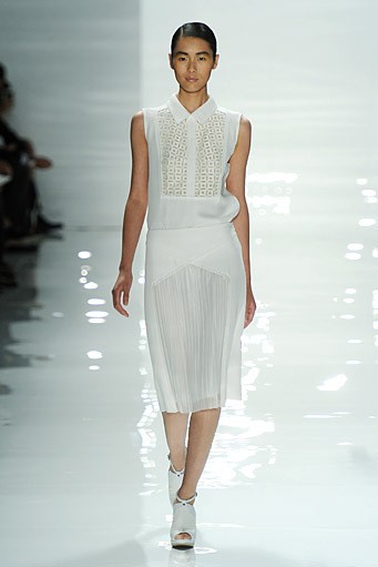 Derek Lam, Spring/Summer 2012. New York Fashion Week Spring/Summer 2012. [Photo by Frazer Harrison/Getty Images for Mercedes-Benz Fashion Week]