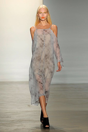 Jeremy Laing, Spring/Summer 2012. New York Fashion Week Spring/Summer 2012. [Photo by Jemal Countess/Getty Images]