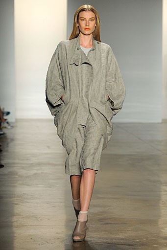 Jeremy Laing, Spring/Summer 2012. New York Fashion Week Spring/Summer 2012. [Photo by Jemal Countess/Getty Images]