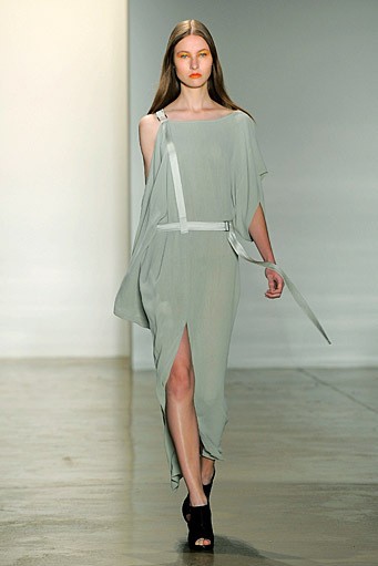 Jeremy Laing, Spring/Summer 2012. New York Fashion Week Spring/Summer 2012. [Photo by Jemal Countess/Getty Images]