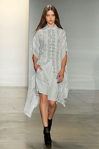 Jeremy Laing, Spring/Summer 2012. New York Fashion Week Spring/Summer 2012. [Photo by Jemal Countess/Getty Images]