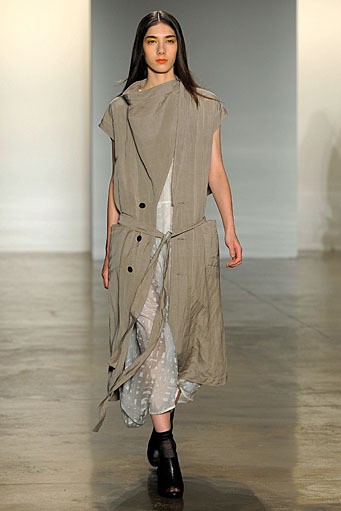 Jeremy Laing, Spring/Summer 2012. New York Fashion Week Spring/Summer 2012. [Photo by Jemal Countess/Getty Images]