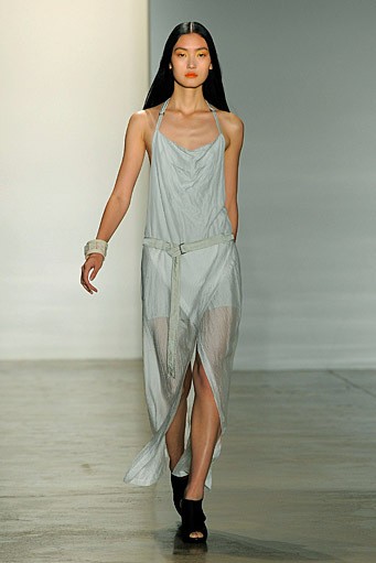 Jeremy Laing, Spring/Summer 2012. New York Fashion Week Spring/Summer 2012. [Photo by Jemal Countess/Getty Images]