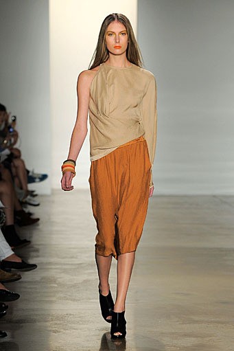 Jeremy Laing, Spring/Summer 2012. New York Fashion Week Spring/Summer 2012. [Photo by Jemal Countess/Getty Images]